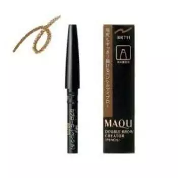 карандаш для бровей Maquillage Double Brow Creator Pencil BR711 Brown Set 2Shiseido 0,2 г2 0,2 г (х 2) коричневый