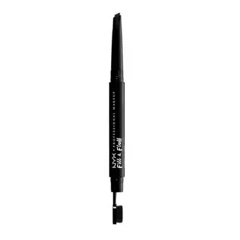 Карандаш для бровей Nyx Fill & Fluff, черный, 15 г