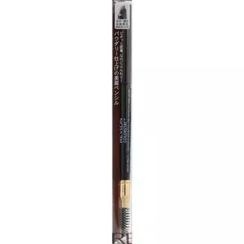Карандаш для бровей Revlon Colorstay Brow Pencil 004 Темно-коричневый Макияж глаз Брови Как использовать: Извлеките около 2 мм сердцевины и прорисуйте волоски бровей по одному, как будто вы хотите