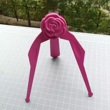 Карандаш для бровей Вспомогательный дизайн для рисования различных типов бровей, шлифовальная розово-красная линейка для бровей One Size