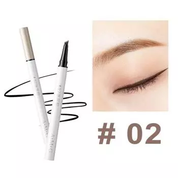 Карандаш для бровей, водостойкий, долговечный, устойчивый к размазыванию, устойчивый к поту, формула, ручка для бровей для натуральных бровей
