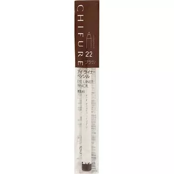Карандаш для глаз Chifure Eyeliner Pencil 22 Brown Eye makeup Подводка для глаз How to use Проведите четкую линию по краю глаза, заполняя пространство между ресницами.. Будь су
