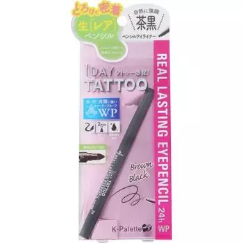 Карандаш для глаз K Palette Real LastinG Eye Pencil 24hwp Bb Brown BLACK 0.1 G