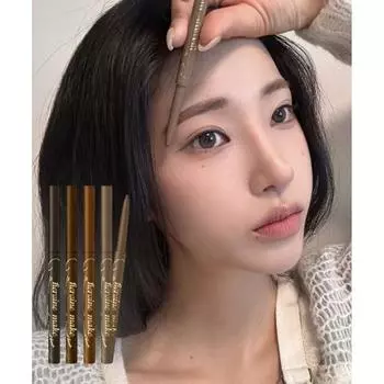 Карандаш для глаз Kissme Smooth Gel [2 упаковки] 01 BLACK BROWN (GP)/01 BLACK BROWN (GP)