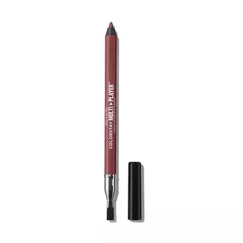 Карандаш для глаз Revlon Color Stay Multiplayer 406, тени для век Queen of Hearts Metallic с точилкой (Цветное изображение: красный) 0,9 г