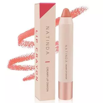 Карандаш для губ Natinda Creamy Lip Crayon 3 г, 01 Lovely Girl, 1 шт.