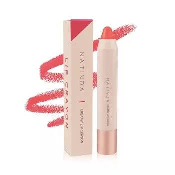 Карандаш для губ Natinda Creamy Lip Crayon 3 г, 05 Luxury Coral, 1 шт.