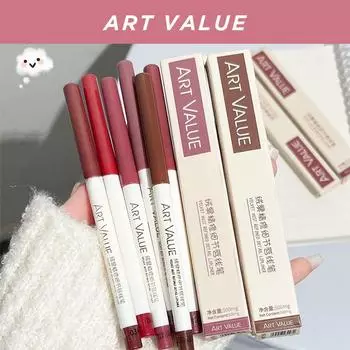 Карандаш для губ Телесный карандаш для губ Контур формы губ Телесная помада-карандаш Объемный макияж для формирования губ