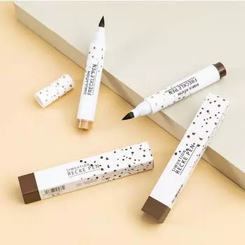 Карандаш для макияжа с веснушками, цветопроявляющийся, нелегко удалить, нелегко выцвести, натуральный, карандаш для веснушек One Size кофейный