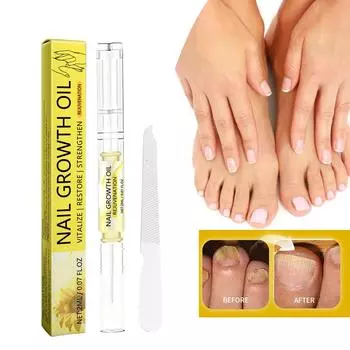 Карандаш для ногтей, ноготь, уход за ногтями рук и ног, уход за ногтями на неделе, нежный и питательный, блестящий ноготь 2 мл One Size