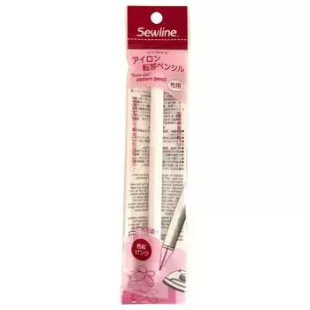 Карандаш для переноса рисунка на ткань с помощью утюга, розовый FAB50077