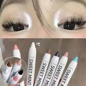 Карандаш для теней для век, водостойкий, долговечный, блестящие, мерцающие, тени для век, ручка, подводка для глаз, инструменты для макияжа глаз 01