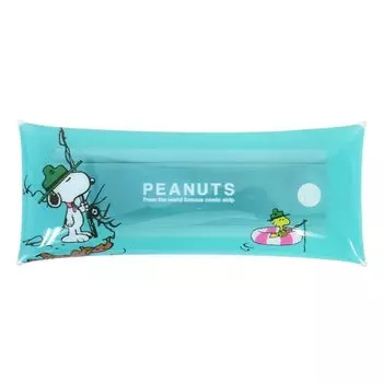 Карандаш Карандаш Аксессуар Очки Прозрачный Мульти L Тонкий Зеленый [Snoopy] Чехол, Чехол, Держатель, Чехол, Чехол, Размер, 0234, Женский, (СПЗ-3113)