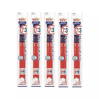 Карандаш красный и синий Tombow 3 Для скругления 10 шт. шт. x 5 (7 красных: синий) иппо! (2 упаковки) БКА-263-5П