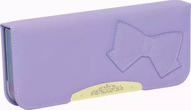 Карандаш Лиана Фиолетовый [Sonic] Двусторонний пенал, Тиара, Alrock, Двусторонний тонкий, Лента, фиолетовый
