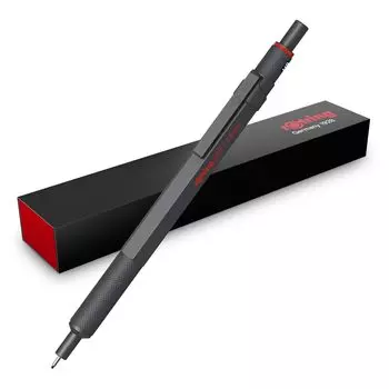 Карандаш механический rOtring 600 темный камень в подарочной коробке 2204409 0,5 мм