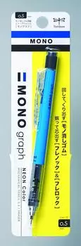 Карандаш механический Tombow Monograph неоновый цвет неоновый синий 7 0,5 мм DPA-134B [x штук]