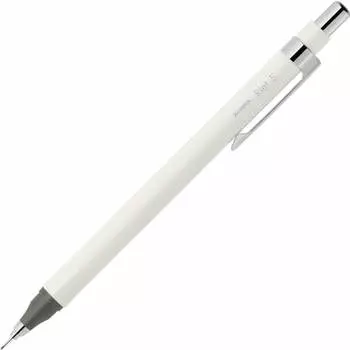 Карандаш механический Zebra с ворсом 0,5 мм, белый стержень P-MA130-W