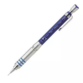 Карандаш механический Zebra Tect Two Way Blue 10 0,5 B-MA41-BL