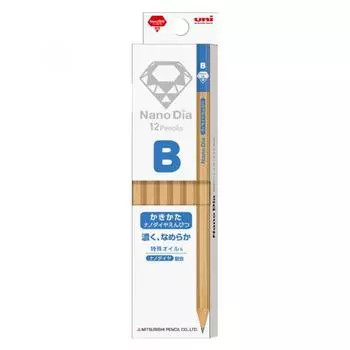 Карандаш Mitsubishi Pencil Nano Diamond Blue 2B