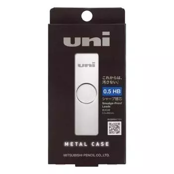 Карандаш Mitsubishi Pencil Sharp Grid Uni Metal Case 0.5 HB ULSM05HB