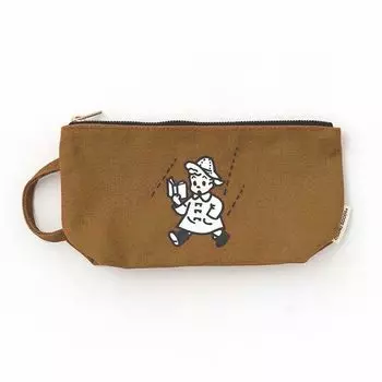 Карандаш Осаму Харада, канцелярские принадлежности, большой карандаш, косметическая ручка, карандаш, легкий для средней школы, начальной школы, средней школы, коричневый футляр, коричневый