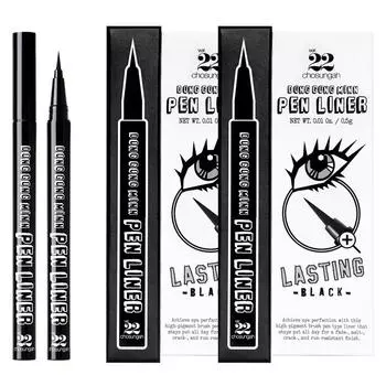 Карандаш-подводка Cho Seongah22 Donggong Beauty Pen Liner, черный, 2 шт.