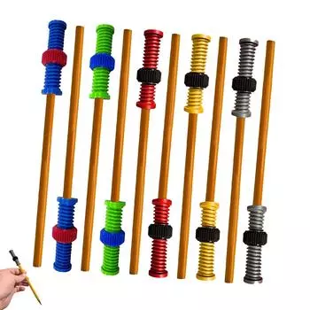 Карандаш с резьбой для СДВГ, Карандаш с резьбой и гайкой One Size белый