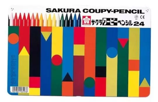 Карандаш Sakura Crepus Coupie 24 цвета FY24 00007451 купить набор (консервированный) [Объем 3]