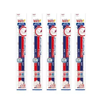 Карандаш шестигранный Tombow красный и синий для скругления 10 шт. шт. x 5 (55) иппо! (2 упаковки) БКА-261-10П