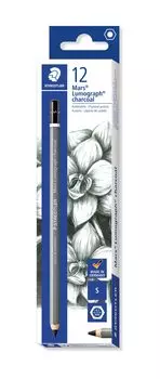 Карандаш STAEDTLER Mars Lumograph Charcoal Soft 12 шт. 100C-S*12