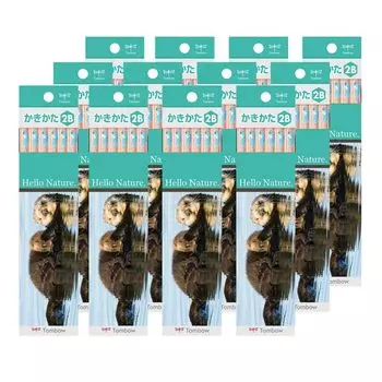 Карандаш Tombow Hello Nature Drawing 2B Sea Otter 12 дюжин KB-KHNSO2B-12P