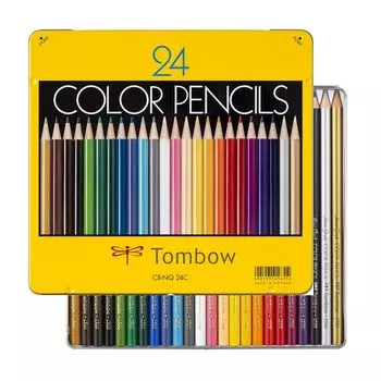 Карандаш Tombow Pencil цветной NQ 24 цвета CB-NQ24C