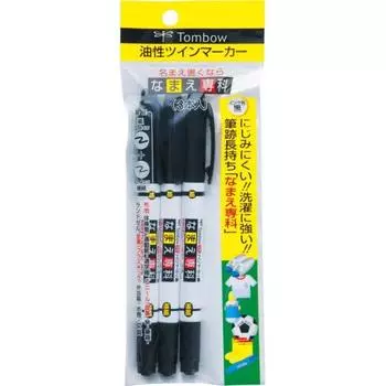 Карандаш Tombow Pencil на масляной основе Имя Ручки Senka Начальная Школа Двойные Маркеры (Устойчивость к разрушению) 3 шт. MCA-310