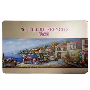 Карандаши цветные TT Tea Prime, 36 цветов, 1 штука, корейские игрушки