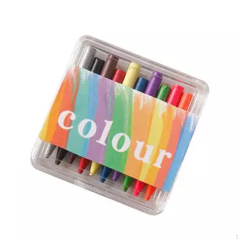 Карандаши для кукольного домика в масштабе 1/12, с акриловым футляром для хранения, подарки на День святого Валентина для детей,