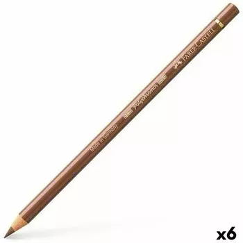 Карандаши Faber-Castell Polychromos коричневые цветные (6 единиц)