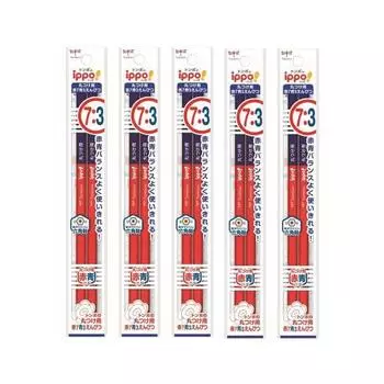Карандаши Tombow Red и Blue (7 красных: 3 синих) иппо! 10 шт. для округления (2 шт. х 5 упаковок) БКА-263-5П