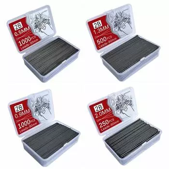 Карандашные стержни большой емкости, сменный стержень для карандаша, механический грифель для карандаша, автоматический карандаш 2.0mm 250pcs