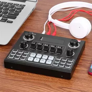 Караоке-комплект с Bluetooth, мобильная звуковая карта