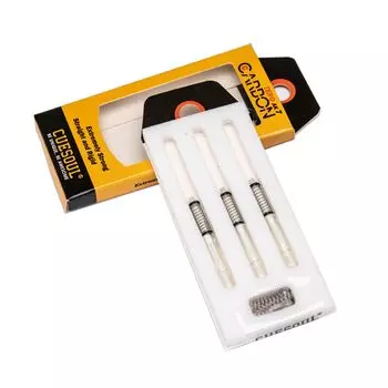 Карбоновый дротик CUESOUL TERO System AK7 с телескопическим тонким набором из 3 встроенных древков A/B/C/D/E/F/G/H, (CS-AK7+2TXB33)