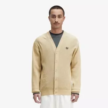 Кардиган FRED PERRY [Sharp] с вафельной строчкой 691 AFPM2336508 691 S