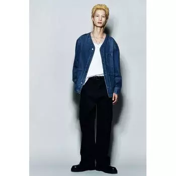 Кардиган HM Loose Fit deniM Blue XS