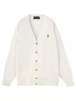 Кардиган из мериносовой шерсти Кардиган 2206509 9 [East Boy] 12G Женский цвет Off-white (900)