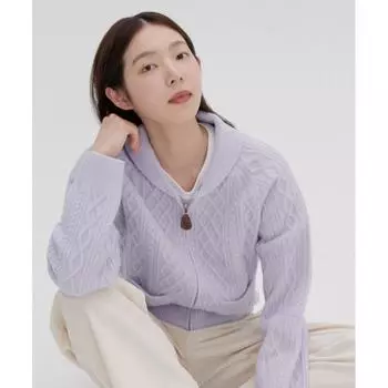 Кардиган на молнии KEDS KD2STF4101FLVD LAVENDE/090