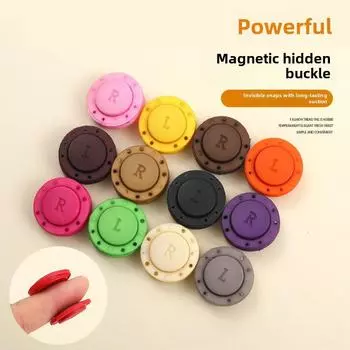 Кардиган с магнитными пуговицами: Школьная сумка-свитер для матери и ребенка с защитой от воздействия окружающей среды и универсальными скрытыми застежками-кнопками 22MM оранжевый