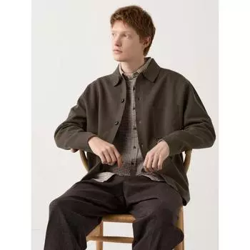Кардиган с воротником-стойкой Uniqlo Milano Lip 07 GRAY/UNISEX S