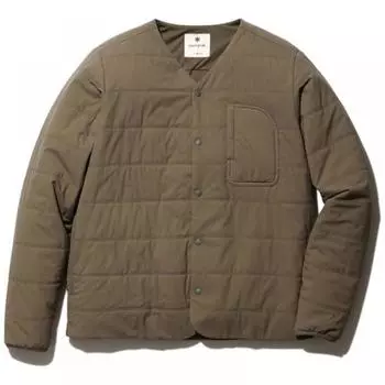 Кардиган Snow Peak flexibLe с утеплителем, размер L, коричневый, Snow Peak Sw 21au00104br