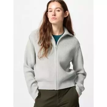 Кардиган Uniqlo на молнии 14 RED/WOMEN XS