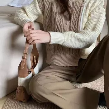 Кардиган, женский свитер 2022, винтажный свитер в тон, женское пальто, свободный свитер с длинными рукавами и круглым вырезом, женский топ One Size зелёный